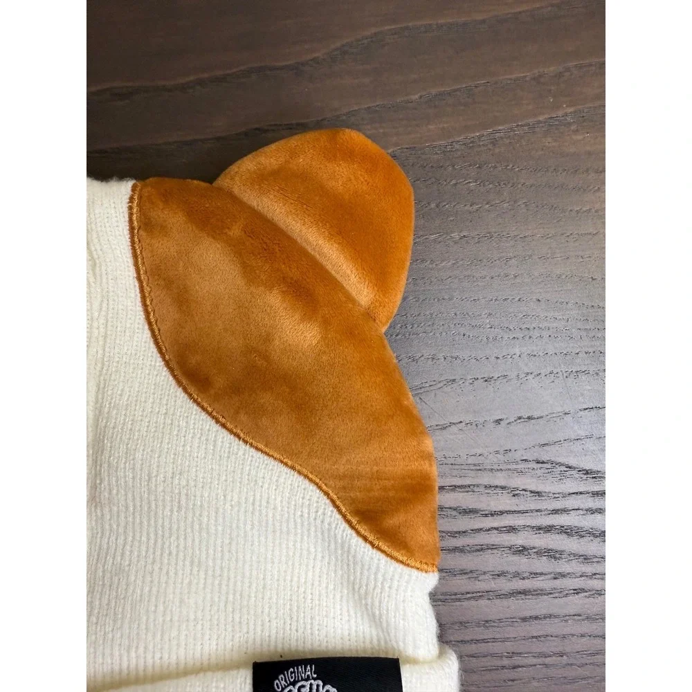 Squishmallows Cam the Cat Beanie Hat Cream‎ Calico Knit Winter Cap Kids One Size